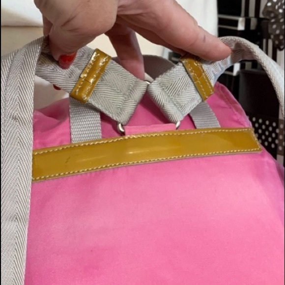 AUTHENTIC PRADA🌟🌸SUMMERY PINK🌟BACKPACK! - Picture 15 of 16